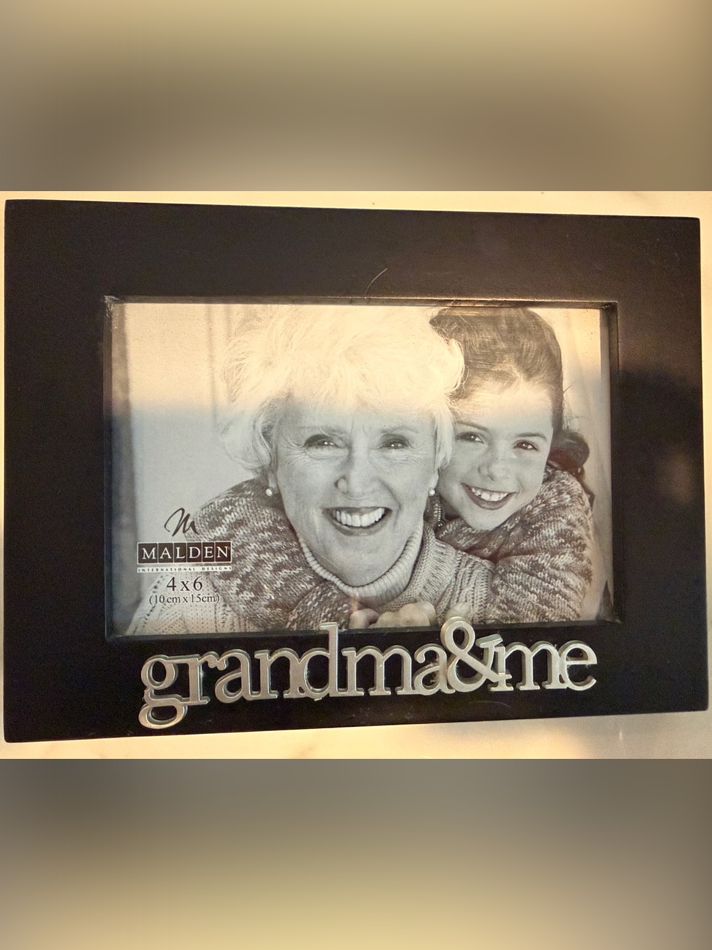Malden Black "grandma & me" Picture Frame (62)